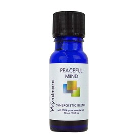 Peaceful Mind Essential Oil Blend - Calming & Emotionally Balancing with 100% Pure Therapeutic Quality for Aromatherapy - Wyndmere Naturals - 10ml
