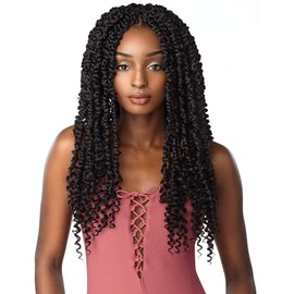 MULTI PACK DEALS! Sensationnel Crochet Braids Lulutress Passion Twist 18" (5-PACK, 1)