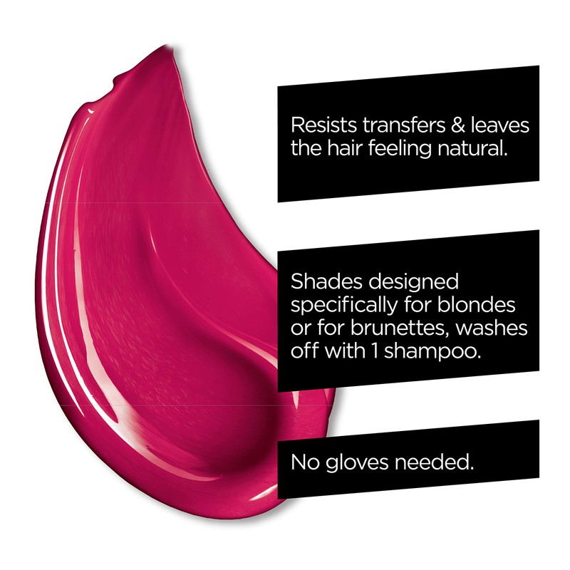 L'Oreal Paris Hair Makeup Temporary 1-Day Hair Color for Brunettes,