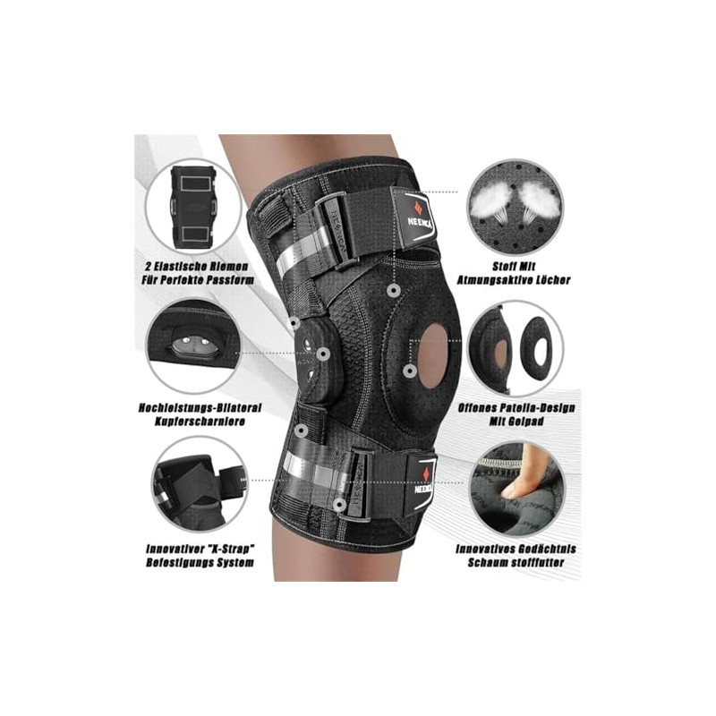 Rodillera Profesional Neenca para el Dolor de Rodilla