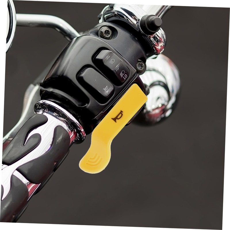 NOLITOY 2 Pairs Motorcycle Start Button Extensions Stylish Horn Switch