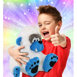 DolliBu Yeti Super Soft Stuffed Animal, Cute Realistic Ape-Like Stuffed Animals for Girls, Boys, Cute Adults Animal Gifts, Kids Nursery Decor for Newborn, Cuddly Soft Baby Plush Toys - 12 Inches