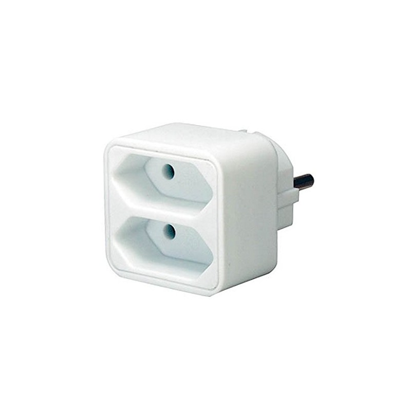 Brennenstuhl Adaptor Plug Child Protection White with 2 or 4