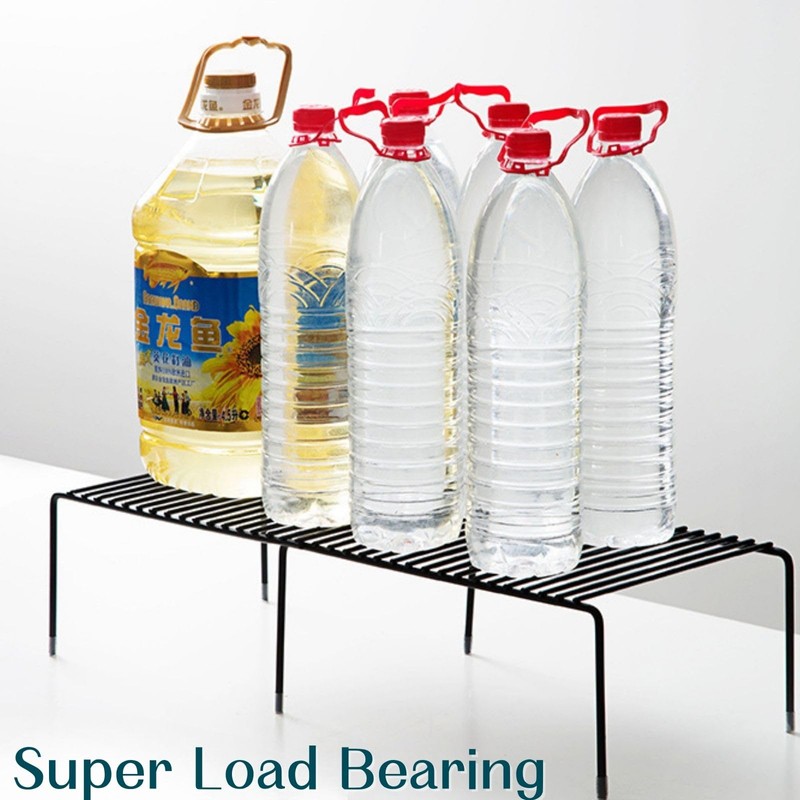 bangminda Kitchen Cabinet Expandable Shelf Organizers Set of 3, 6-