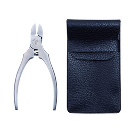 Kai Corporation Standard Selection Small Nipper, Tsumekiri, 1 Piece + Storage Pouch Included