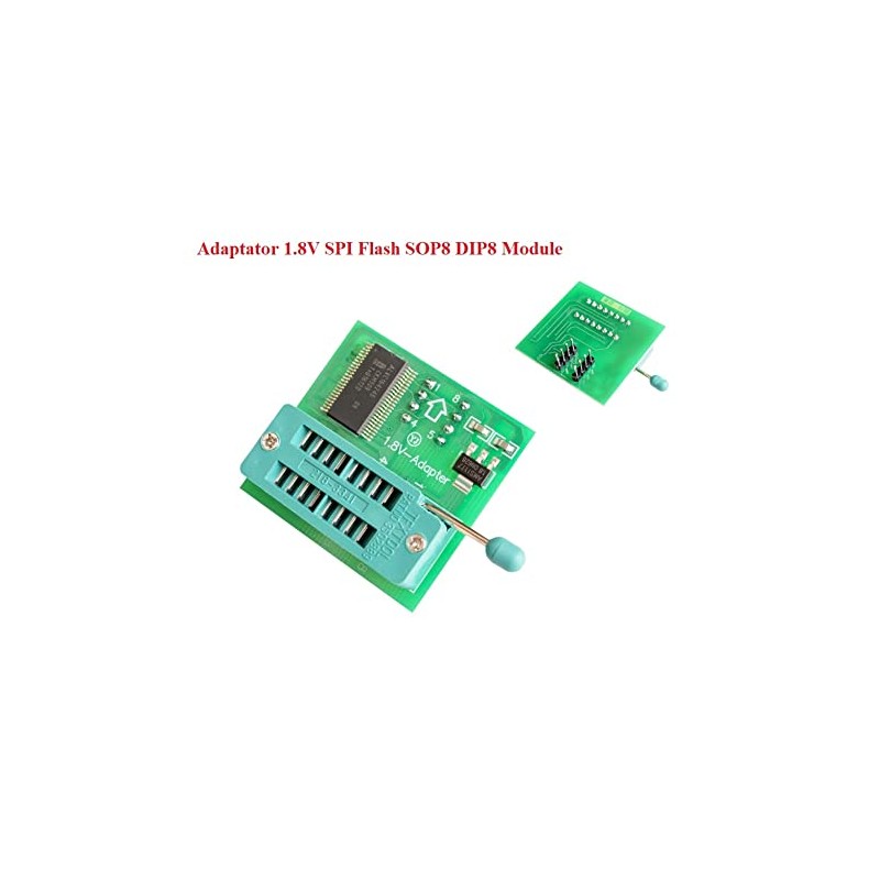 ElectroWorldFR CH341A USB Program Kit 24/25 Series EEPROM Flash BIOS