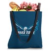 Wake Tech Eagles Wake Tech Community College Logo Tote Bag