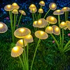 Solar Mushroom Garden Light for Outdoor Decoration – Single LED