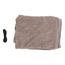 USB Electric Heating Blanket Winter Warm Heated Blanket Noon Rest Knee Thermal Electric Blanket Grey