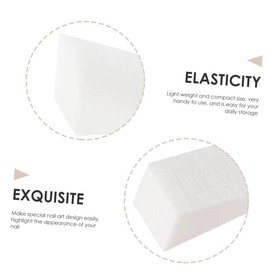 Outanaya 20Pcs Gradient Sponge Nail Stamper DIY Manicure Tools for Stunning Nail Art Designs Easy to Use Sponge Stamping Tools for Home and Salon Use