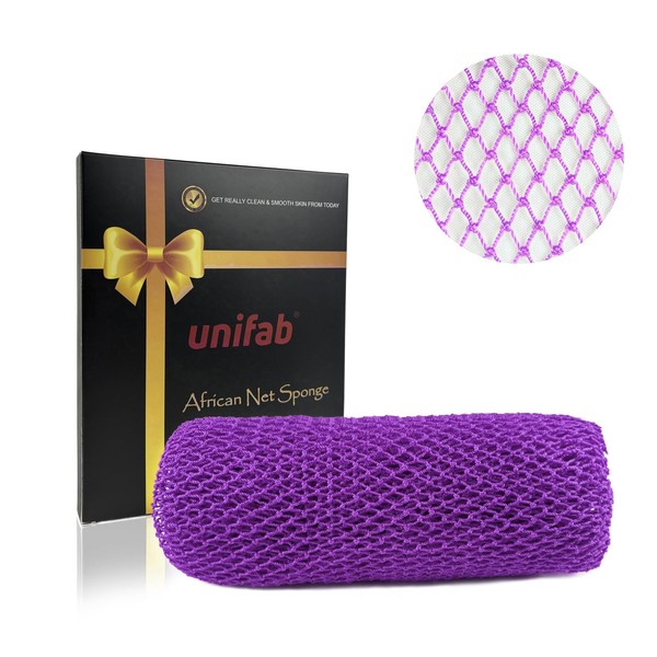 Unifab African Net Sponge Authentic Real African Exfoliating Net Bath