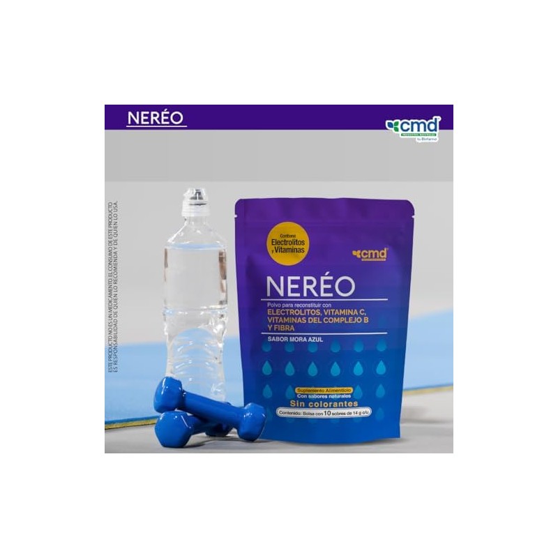 CMD - NERÉO - Electrolitos en Polvo con Vitamina C,