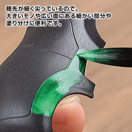 GodHand GH-BRSDP-HOC Kamifude Deca Fine Brush, Medium, Hobby Paint Brush