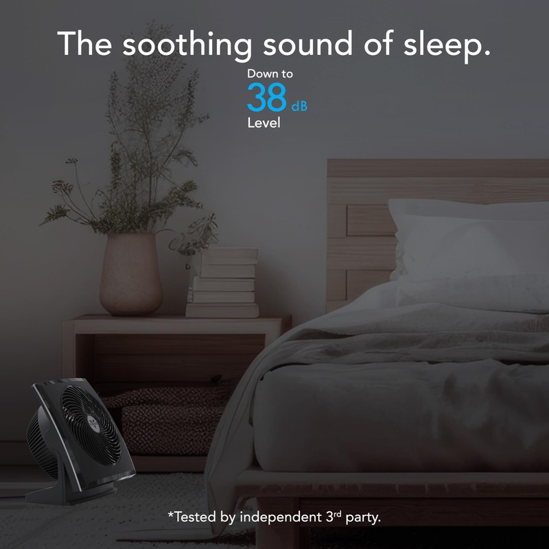 Vornado 673T Whole Room Air Circulator Fan with Pivoting Head,