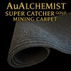 AuAlchemist Ribbed Super Catcher Gold Mining Carpet mat For Sluice