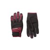 SEALSKINZ Unisex Waterproof All Weather MTB Glove - Black/Red, Medium