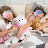 Heyu-Lotus 6 PCS Kids Eye Masks for Sleeping, Plush Kids
