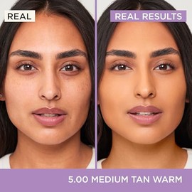Haleys Base Maquillaje Líquida Set Cobertura Total Mate Vegana Crueldad Animal Aceite Doble Pigmento Acabado Suave Natural Duradero Pieles Sensibles