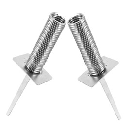 Abaodam 2Pcs Soccer Pole Fixing Stake Stable Flag Base for Football Training Accessories Detachable Design for Easy Carrying Versatile Ground Spike for Drills and Games