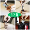 Compatible with Nespresso Stainless Steel Coffee Capsule Reusable Refillable Coffee