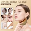 Lymphatic Drainage Brush 2PCS, Lymphatic Face Brush, Delicate and Skin-Friendly,