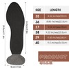 WLLHYF 2 Pairs Heel Insoles Breathable Shoe Insole, Sponge Shoe