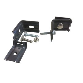 SPH Wall Connection Angle Double Rod Mats Pack of 2 Fence Connection Angle for Double Rod Mats on the Wall RAL 7016 Anthracite