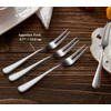 KEAWELL Premium 6-Piece 5.7" Louise Fruit Forks, 18/10 Stainless Steel,