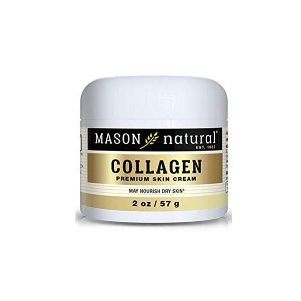 Mason Vitamins Collagen Beauty Cream 100% Pure Collagen Pear Scent, 2 Ounce