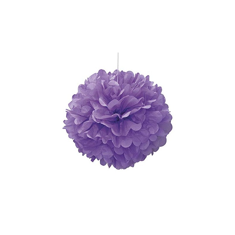 Unique Party 63202 - 40cm Purple Tissue Paper Pom Pom