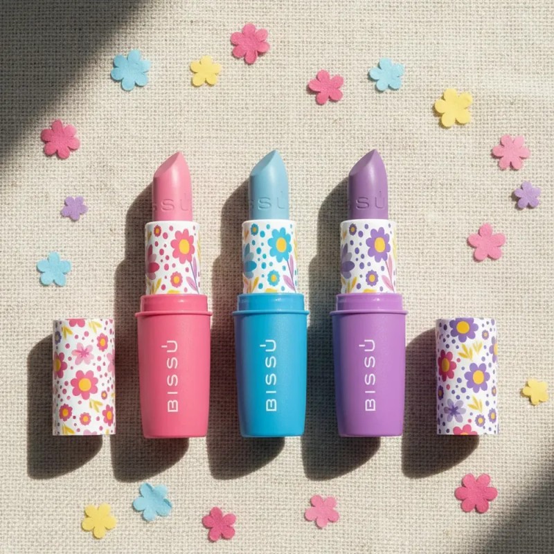 Kit 3pz Labial Mágico Bissu Varios Tonos Original