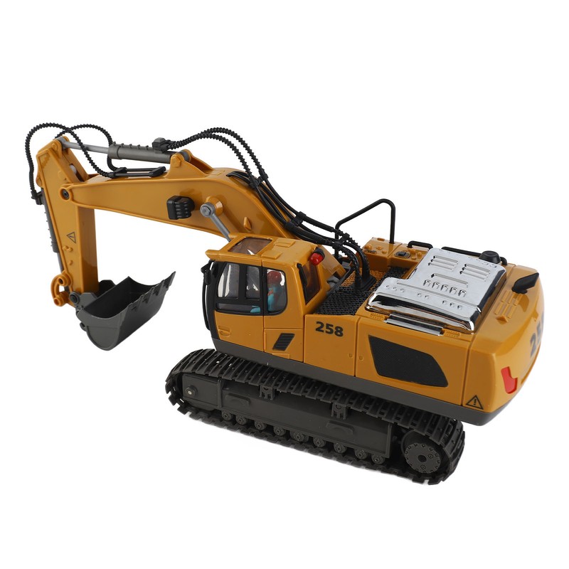 1:20 Scale Remote Control Excavator Construction Tractor Light Music 11