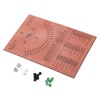 Baseball Dice Board Game Wooden Fun Baseball Battle Table Game