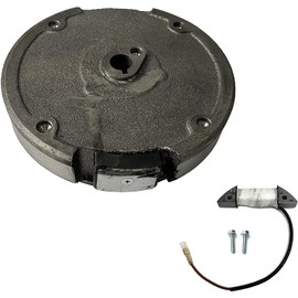 Flywheel & Charging Coil Head Light Kit for Honda GX160 GX200 5.5/6.5HP Gas Engine Snowblower for Coleman Powersports 163CC 196CC Mini Dirt Bike Go Kart Scooter 0.65” bore size