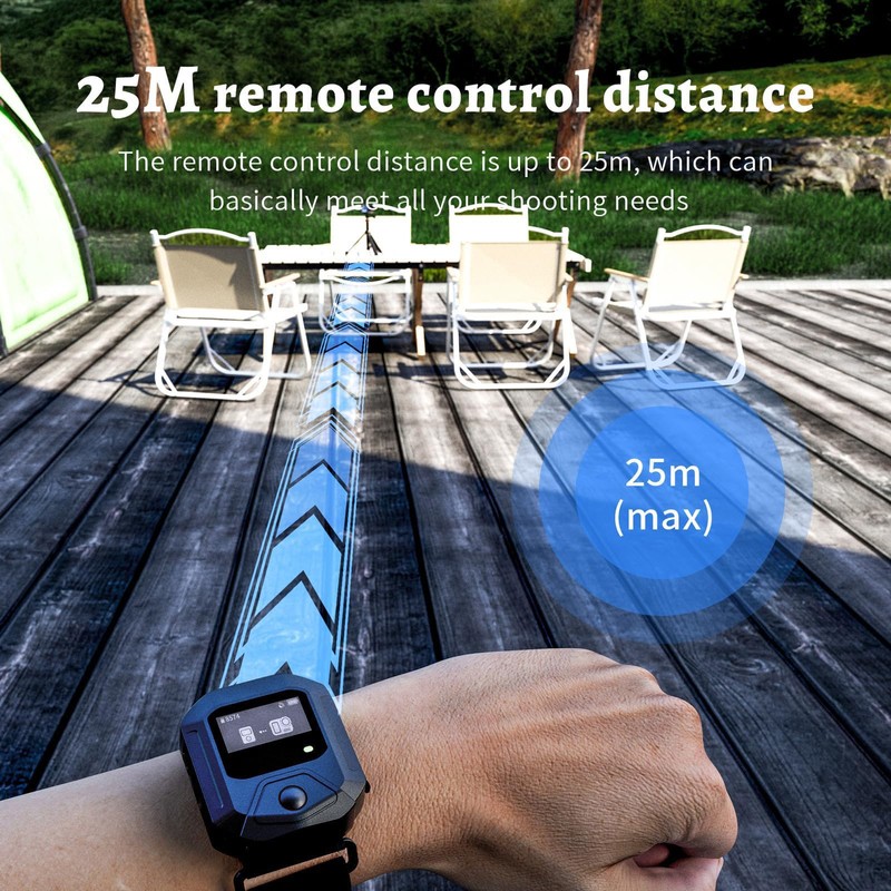 Bluetooth GPS Remote Control for Insta360 X5/X4/X3/Ace Pro 2/Ace Pro/GO3S/GO3