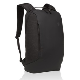 Alienware Horizon Slim Backpack, AW323P, Weather Resistant, Shockproof, Padded Shoulder Straps and Back, Anti-Scratch Interior, Black