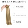 Doores Extensiones Cabello Natural Balayage Rubio Resalta 14in 50gr