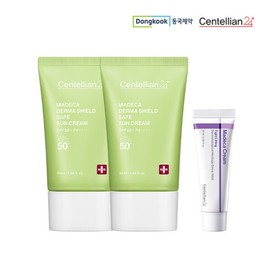 센텔리안24 더마쉴드 세이프선크림50ml2통+마데카크림 타이트 리프팅  15ml1통 Centellian24 Derma Shield Safe Sun Cream 50ml 2 Bottles + Madeca Cream Tight Lifting 15ml 1 Bottle