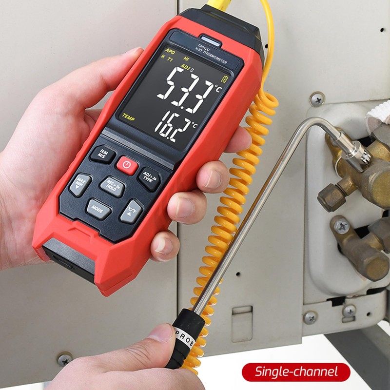 Vislone K/J/T 4 Channels Digital Thermocouple Thermometer 5000 Group Data