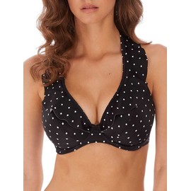 Freya Jewel Cove High Apex Bikini Top Black Black 34D