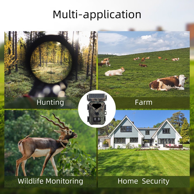 1080P Camera IP65 2.0in Wildlife Camera with Nigh Vision 0.45S