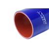 HPS HTSC-325-BLUE Silicone High Temperature 4-ply Reinforced Straight Coupler Hose,