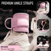 Pink Ankle Straps for Cable Machines Women - Cable Kick