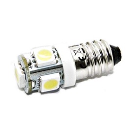 LED-Mafia® 1 x E10 screw socket, 6 V, LED SMD E10, 6 V (1 x blue)