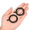 Curtain Ring Metal 28-Pcs 1 1/4- Inch Inner Diameter with