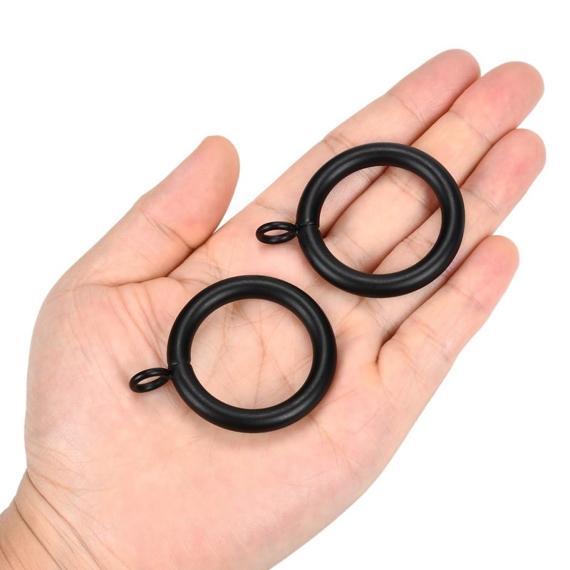 Curtain Ring Metal 28-Pcs 1 1/4- Inch Inner Diameter with