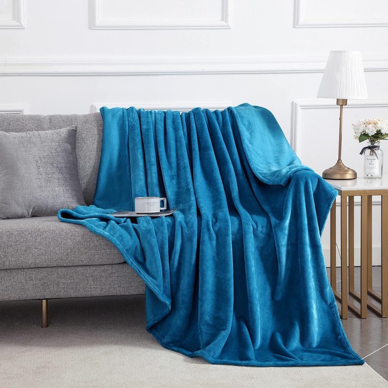 IR Imperial Rooms Fleece Blanket - Super Soft Fluffy Throw