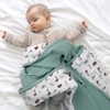 Lulu moon Muslin Baby Blanket - Cotton Toddler Blankets for