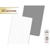 2 Pack Travel Cot Fitted Sheets (95 x 65 cm)