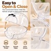 Breathable Cat Grooming Muzzle for Nail Trimming – Clear Anti-Bite